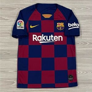 Nike 2019/20 Barcelona Home Soccer Jersey Football Shirt Youth Size Medium
